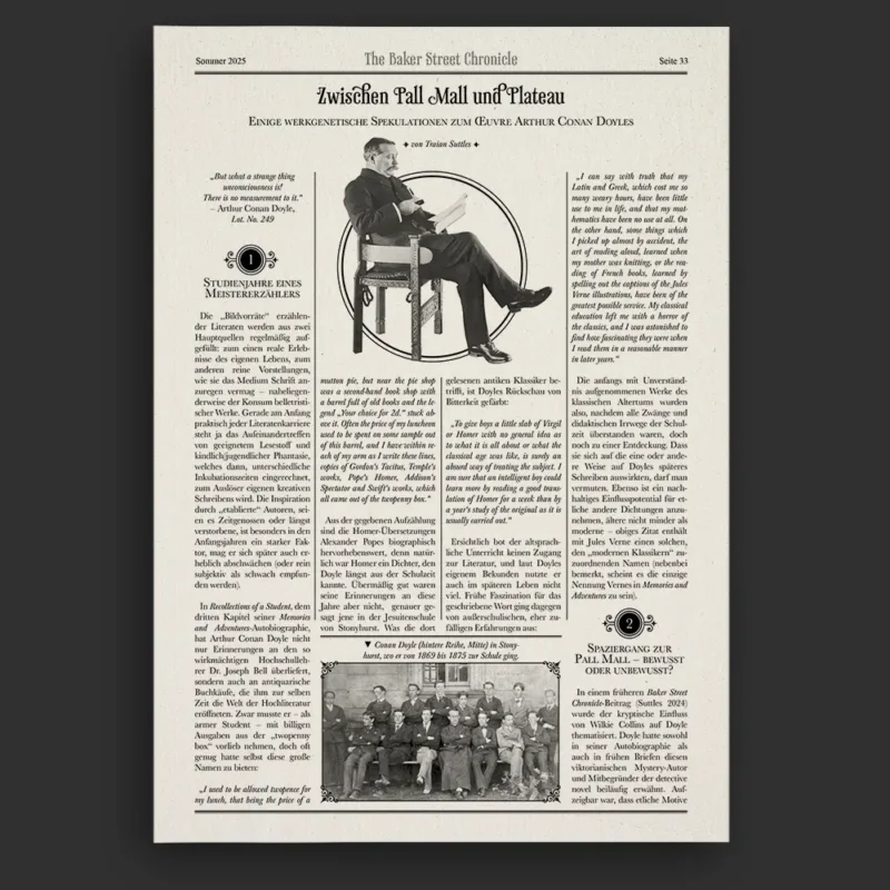 Baker Street Chronicle Nr. 57 VORBESTELLUNG – Bild 4