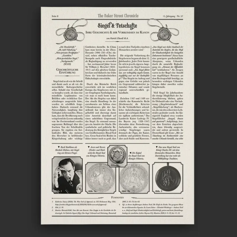 Baker Street Chronicle Nr. 57 VORBESTELLUNG – Bild 3