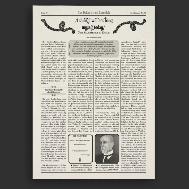 Baker Street Chronicle Nr. 58 - VORBESTELLUNG – Bild 3