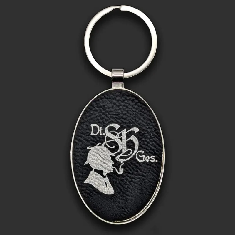 DSHG-Schlüsselanhänger Metall (Oval)