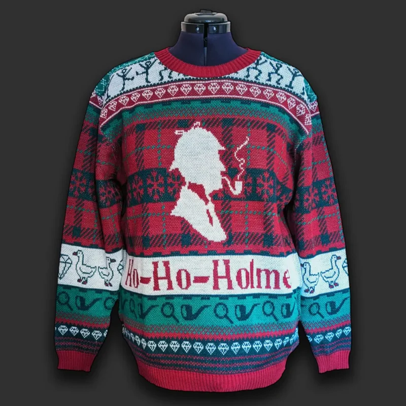 Sherlock Holmes Christmas Jumper / Weihnachtspullover